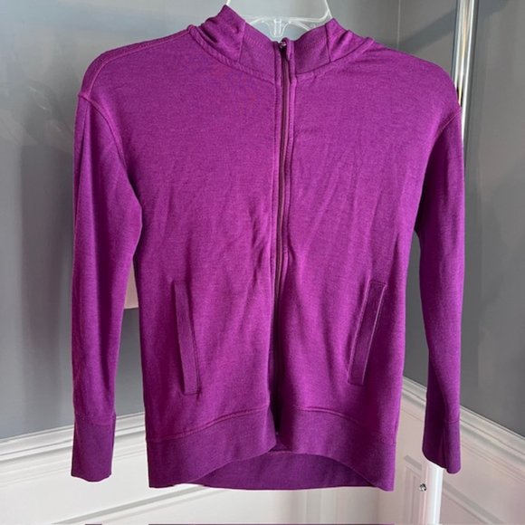 all in motion Girls Zip-Up Hoodie Size 7/8 - Picture 2 of 5